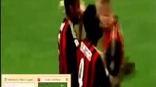 AC Milan vs Cagliari 1-0 Robinho Goal