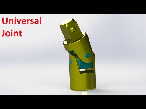 SolidWorks Tutorial Universal Joint Assembly
