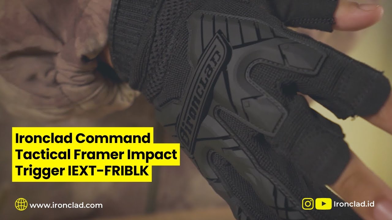 Ironclad Command Tactical Framer Impact Trigger IEXT-FRIBLK