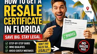 How to get a resale certificate in Florida