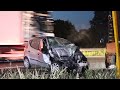 Automobilist knalt op pijlwagen A1 tussen Hengelo en Oldenzaal