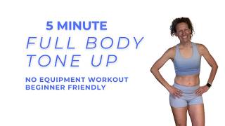 5 MIN Full Body Workout for Women 40+ | No Equipment, Beginner Friendly