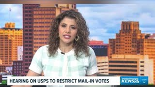 A District Court is set to hold a hearing on whether USPS can help enforce mail-in restrictions