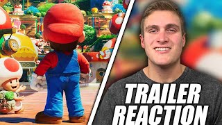 The Super Mario Bros. Movie - Teaser Trailer Reaction