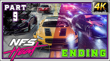 NEED FOR SPEED HEAT Full Gameplay Walkthrough PART 9 - Breaking The Law [4K 60FPS] - ENDING