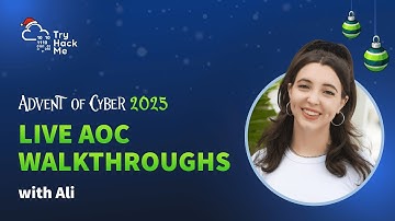 TryHackMe - Advent of Cyber Live Walkthrough with @endingwithali  [Day 12]