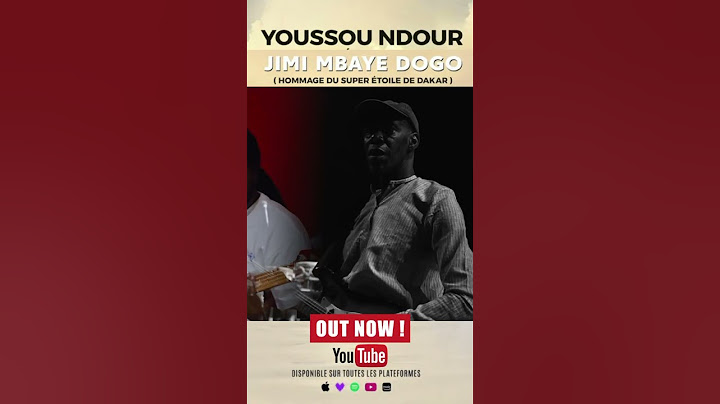 🎸 JIMI MBAYE DOGO est disponible MAINTENANT @YoussouNdourofficiel Le silence laisse place …..