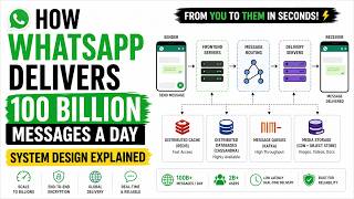 How WhatsApp Delivers 100 Billion Messages a Day | System Design Explained Update