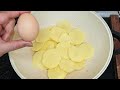 Only a few ingredients! Just add eggs to potatoes. It's so delicious😋 Easy breakfast lunch or dinner
