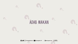 Motion Graphic: Adab Makan - Rumaysho TV