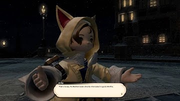 FFXIV - As It Once Was - Patch 3.2 starting quest story cutscene