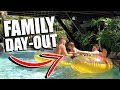 FAMILY TRIP TO A WATERPARK WHILST ON HOLIDAY!!
