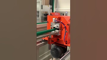 Our PPR pipe plastic water pipe extrusion line acmtech plastic pipe making machine#pprpipes #machine