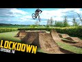 SICK NEW DIRT JUMPS AT THE BACKYARD TRAILS!! LOCKDOWN EP16