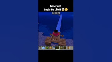 Minecraft Logic Be Like!! 🤯💀 #shorts #bossmjb