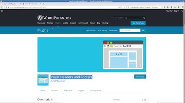 إضافة ووردبريس لإدخال أكواد في header و footer