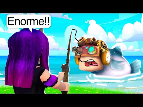 I CAUGHT THE LYON FISH ON ROBLOX! 🐟