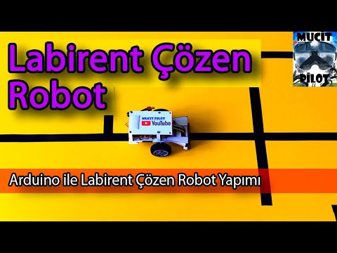 Arduino ile Labirent Çözen Robot Yapımı - Maze Solving Robot