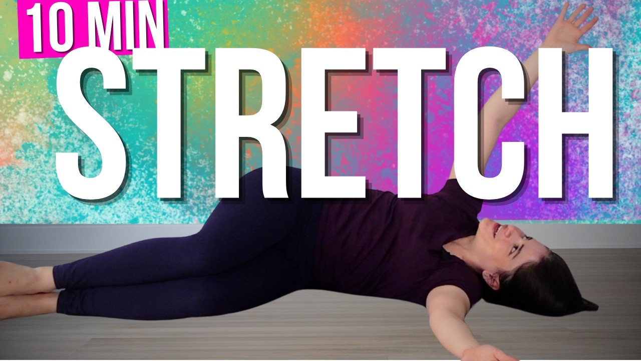 10 Minute Stretch | Release Tight Hips, Tight Hamstrings & IT Band (Desk Workers, Runners, Lifters)