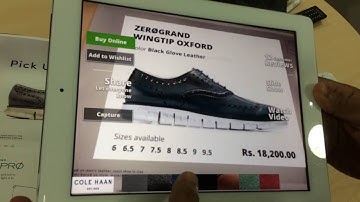 AR (Augmented Reality) - in-store Luxury Retail experience app