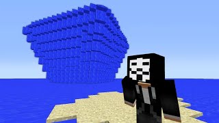 АНОНИМУС ПРОТИВ ЦУНАМИ В МАЙНКРАФТ | КАК ВЫЖИТЬ НУБУ MINECRAFT ТРОЛЛИНГ ЛОВУШКА ЗАЩИТА МУЛЬТИК