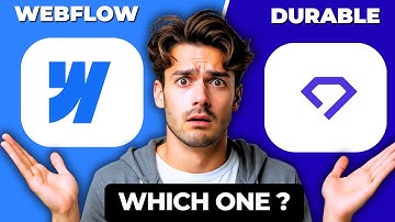 Webflow vs Durable Comparison | Best No-Code Website Builder 2025
