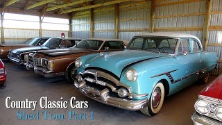 New Shed Tour at Country Classic Cars  Part One