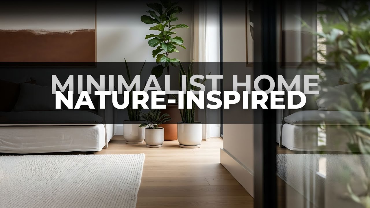 Nature-Inspired Minimalism for a Calm, Refined Home