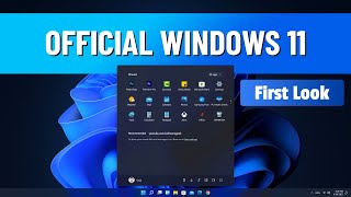 Windows 11 is here: First Look |  Insider Preview