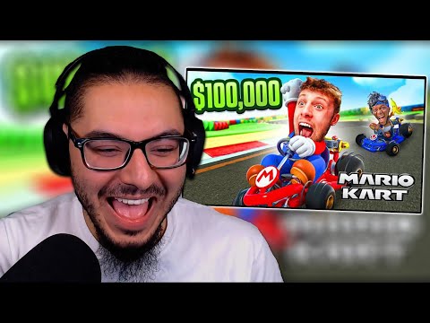 Sidemen 100,000 Mario Kart Race | Reaction