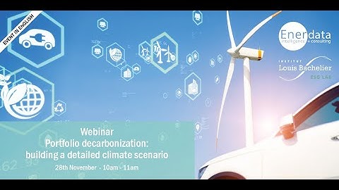 Webinar Portfolio decarbonization building a detailed climate scenario