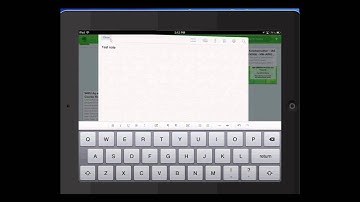 Using Evernote on the iPad for Conservation Planning