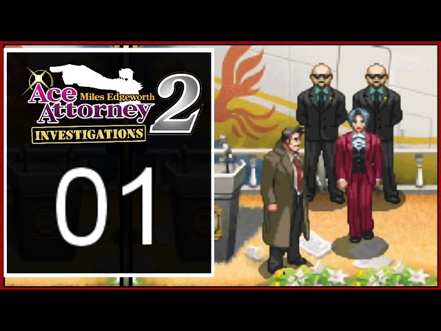 LynceGamers : Ace Attorney Investigations 2 Case 1+2 Patch Lançado