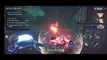 Solo Leveling Arise game lag or bugg chapter 17 an evaluation error on hard mode .