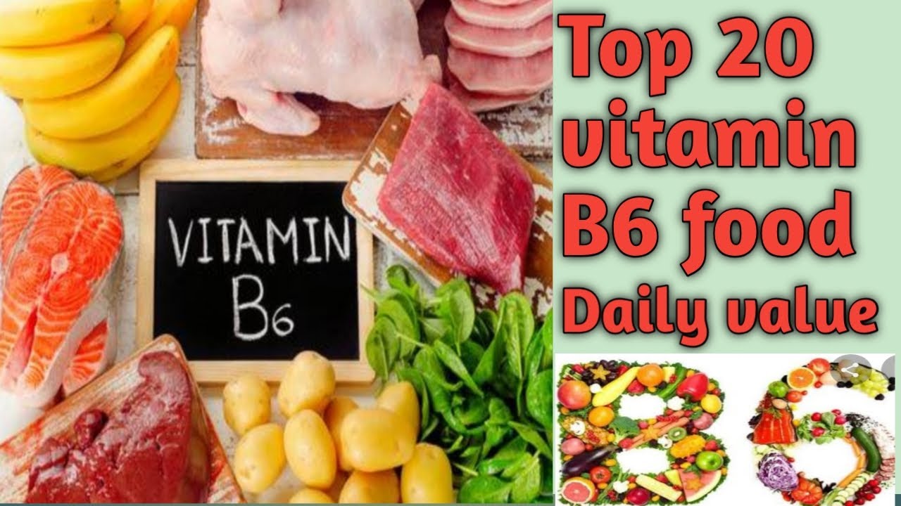 TOP20 FOOD HIGH IN VITAMIN B6/VITAMINB6FOODS/FOODS OF VITAMIN B6/SOURCE