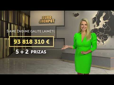 EUROJACKPOT 949 tiražas (2026 09 30)