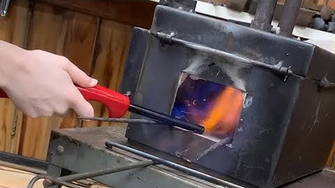 Hand-Forged Scissors Part 2