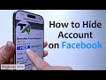 How To Hide Your Profile On Facebook Search