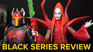 Gar Saxon & Mother Talzin - Star Wars Black Series Review