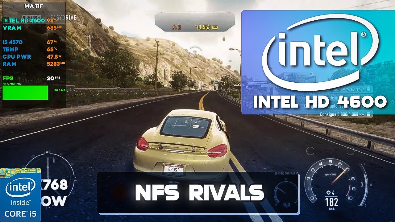 Need for Speed Rivals INTEL HD 4600 / i5 4570