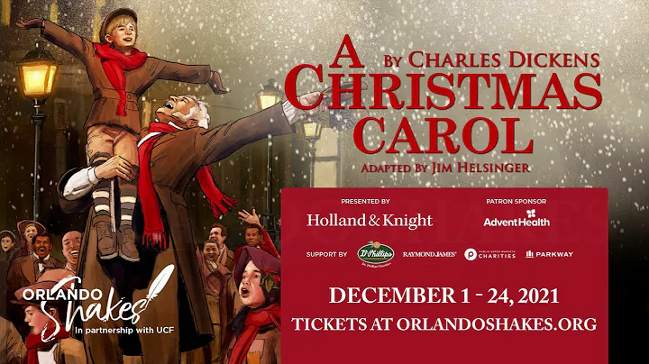 Don't miss 'A Christmas Carol' @ Orlando Shakes!