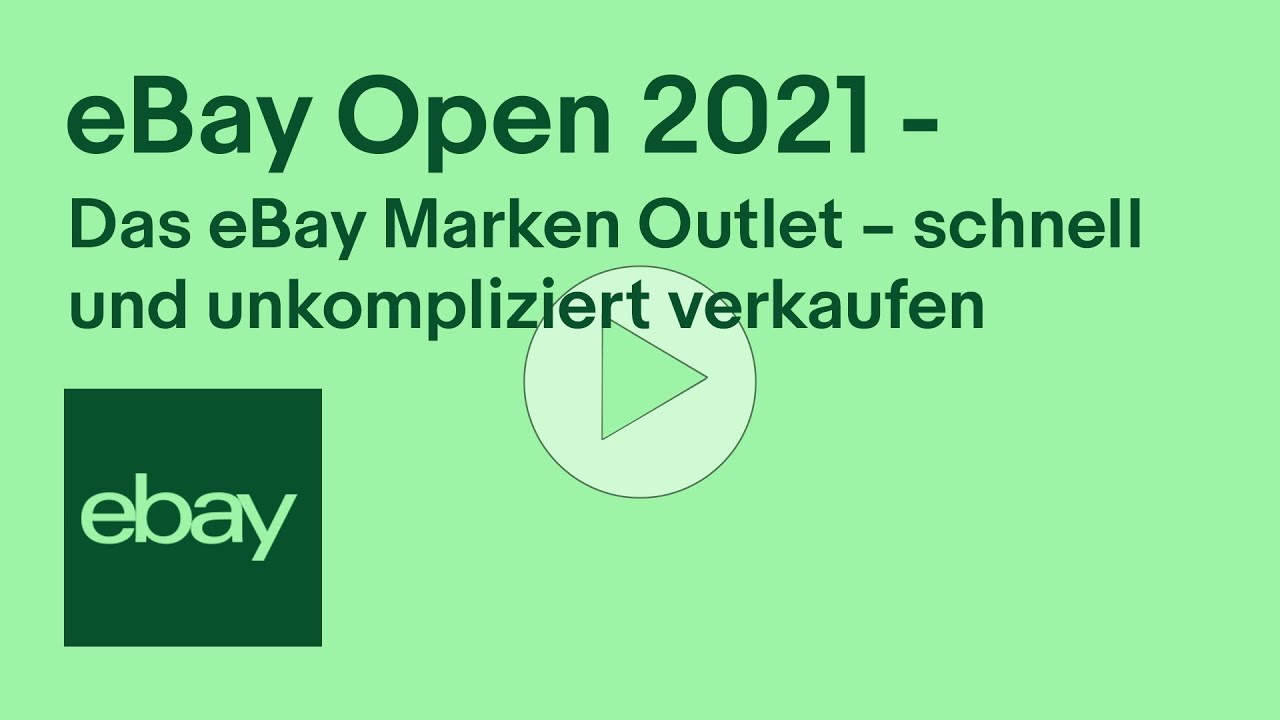 Das eBay Marken Outlet – schnell und unkompliziert verkaufen | eBay for Business DE