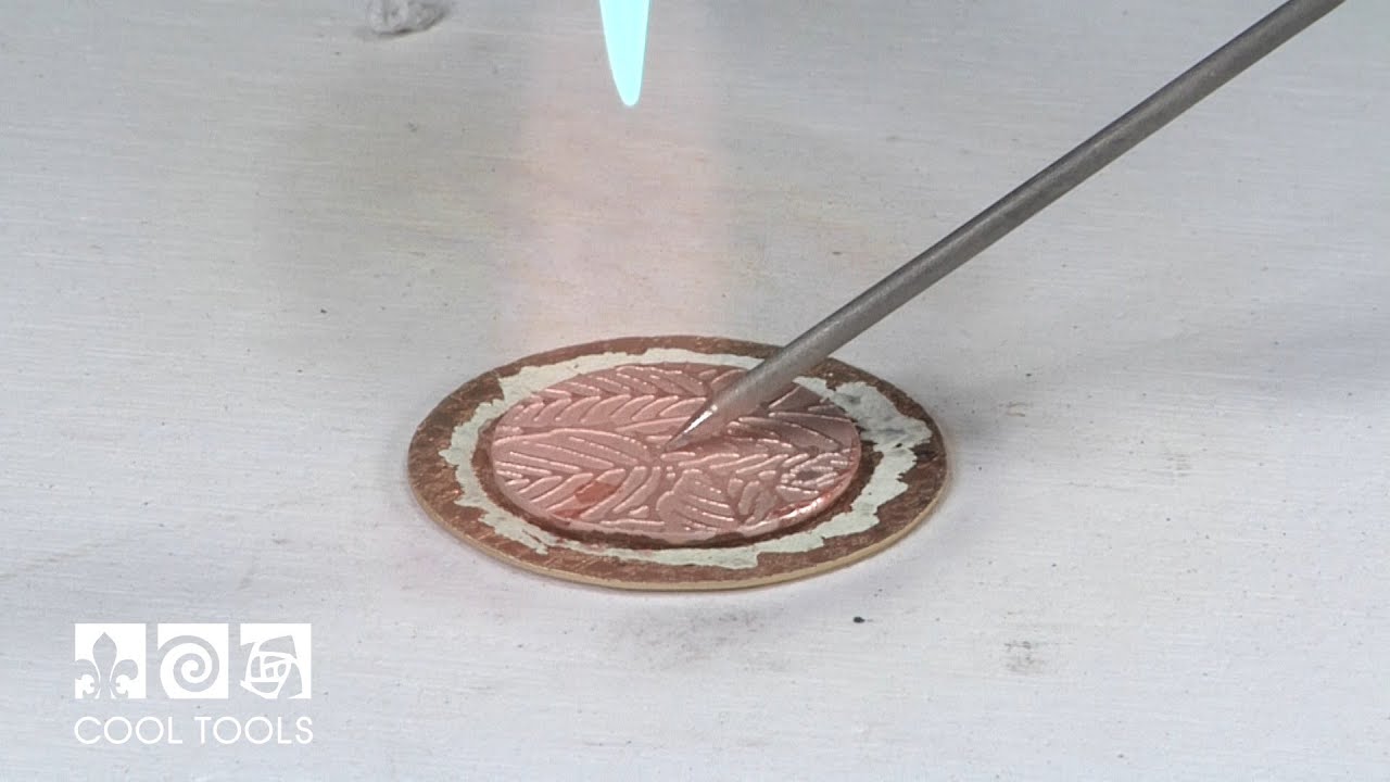 Soldering Technique - Joining Textured Metal - YouTube