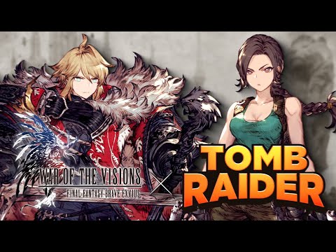 WOTV FFBE × Tomb Raider Collaboration  Incoming!