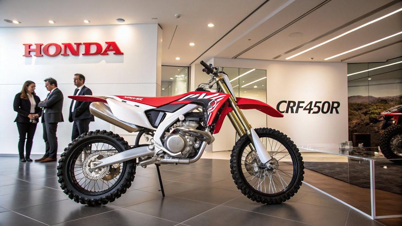 Honda CRF450R 2026 года – Honda просто ВЗОРВАЛА мир мотокросса!