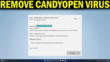 How To Remove PUABundler Win32 CandyOpen