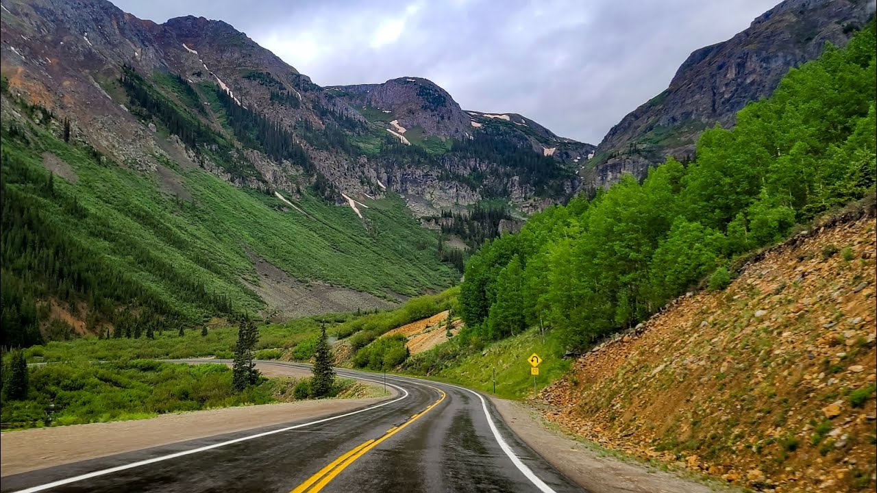 Driving from Ouray, Co, back towards Silverton, Co on US550 YouTube