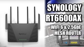 Synology RT6600ax WiFi 6 & 2 5GbE Mesh Router Revealed screenshot 3