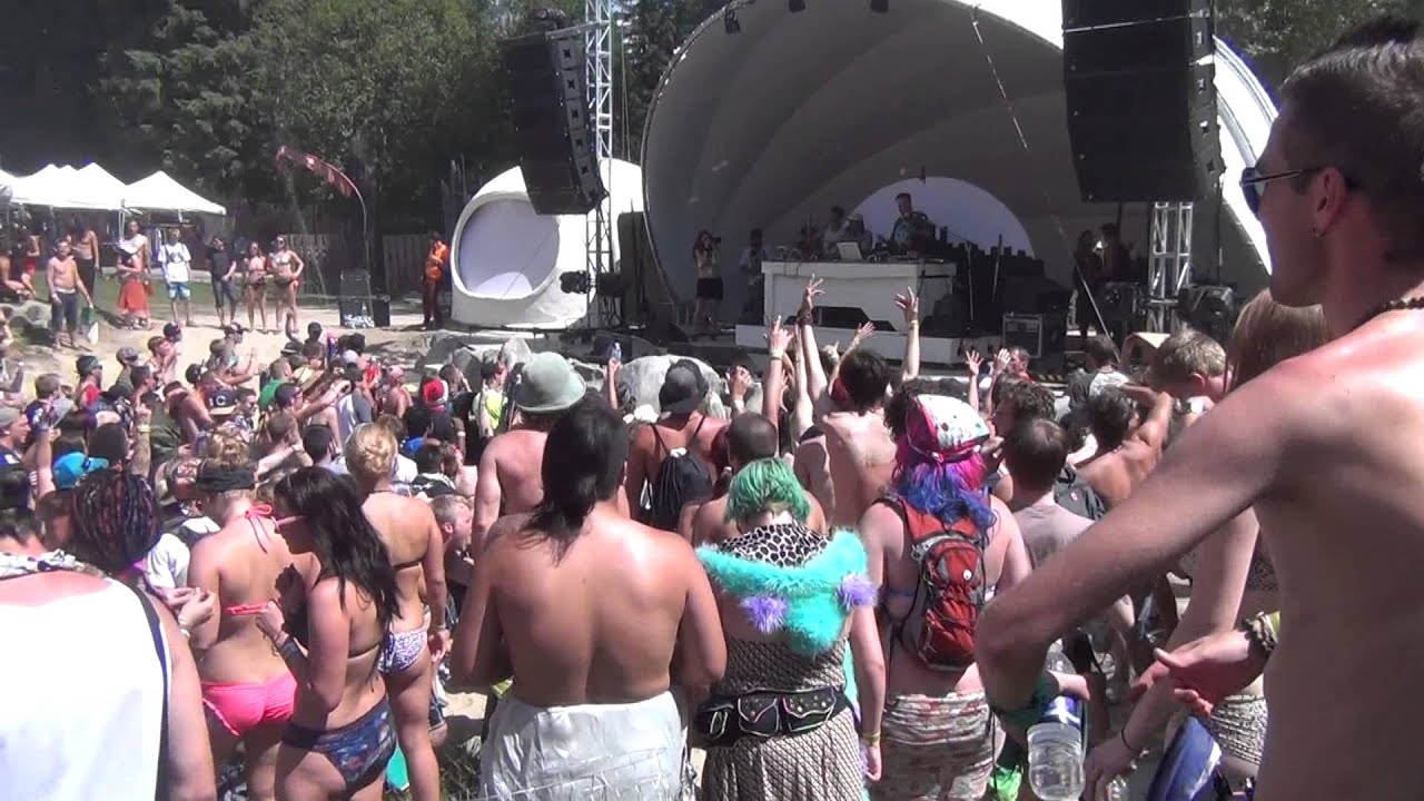 Shambhala 2013 Official Opening Rock Pit Amphitheatre Wakcutt And Deeps At Salmo River Ranch Part 1