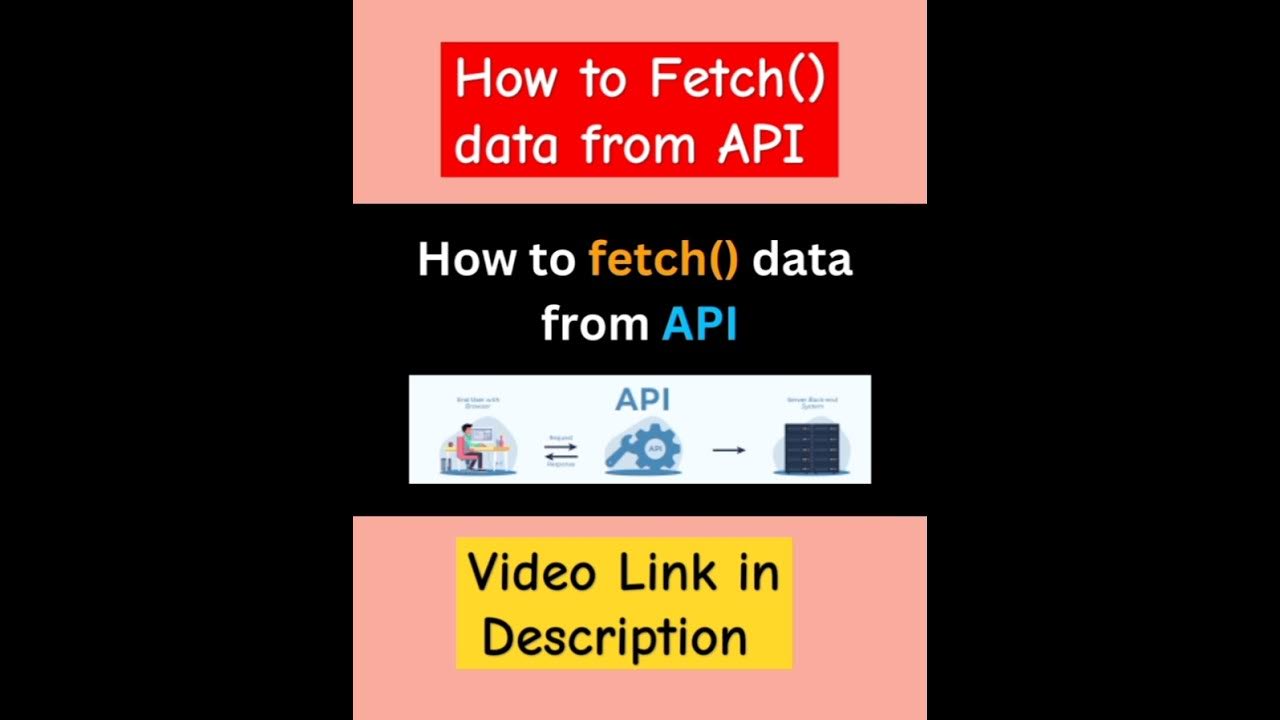 How to fetch() data from API in react js | fetch API in react js # ...